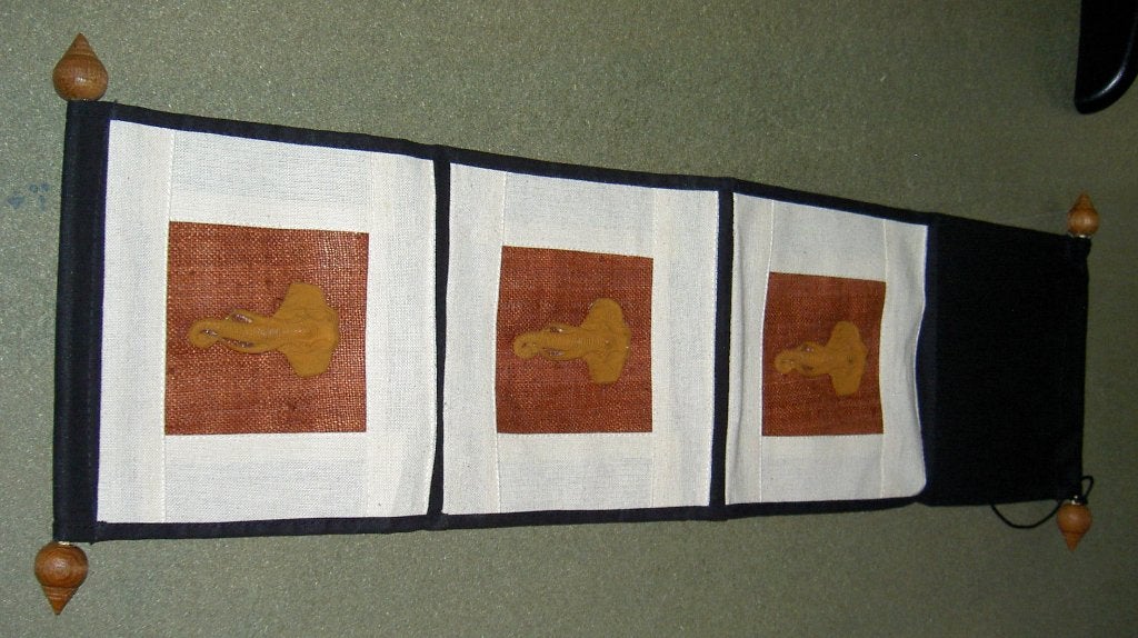 Kranten / tijdschriften opberg hanger , afrika motief . Nieu, Huis en Inrichting, Woonaccessoires | Krantenbakken en Lectuurbakken