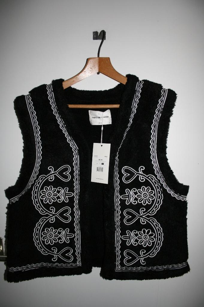 NIEUW! FABIENNE CHAPOT gilet Tobi mt. 42/44, Zwart, Maat 42/44 (L), Nieuw, Ophalen of Verzenden