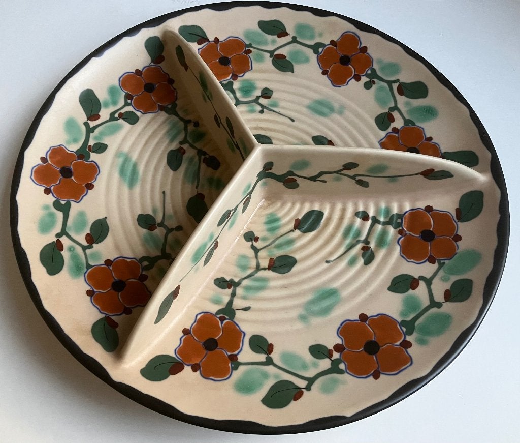 Regina Gouda plateel schaal, Antiek en Kunst, Antiek | Keramiek en Aardewerk, Ophalen of Verzenden
