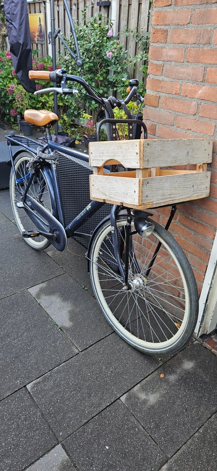 Cortina U2 Transportfiets - 3 versnellingen, Gebruikt, Versnellingen, 50 tot 53 cm, Trommelrem