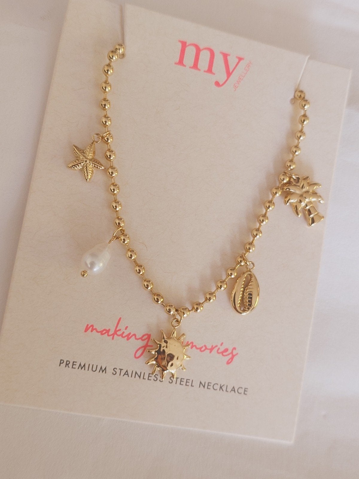 my jewellery ketting, Sieraden, Tassen en Uiterlijk, Kettingen, Overige materialen, Verstelbaar, Nieuw, Ophalen of Verzenden