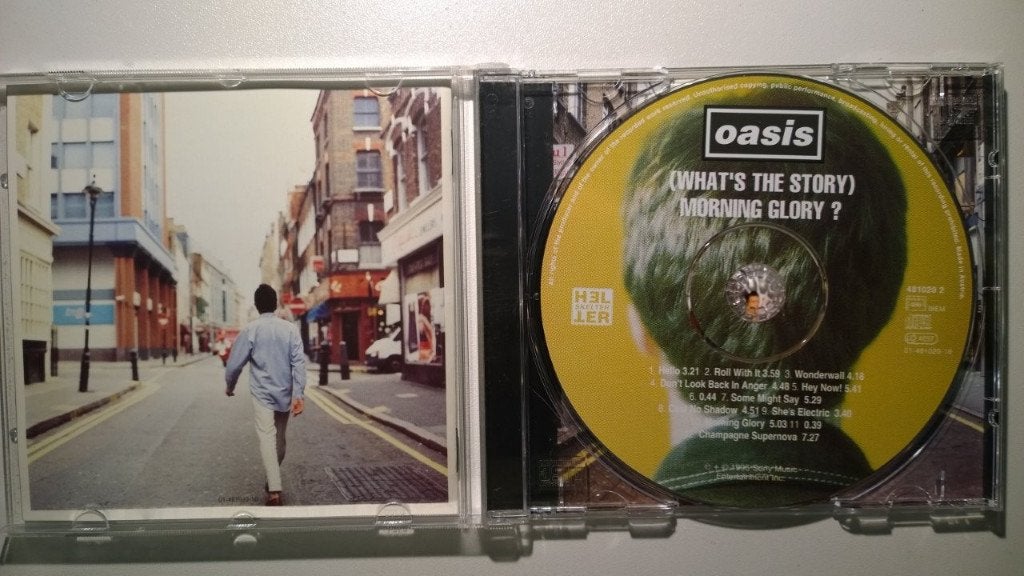 Oasis - (What's The Story) Morning Glory, Ophalen of Verzenden, Zo goed als nieuw, Pop, Album