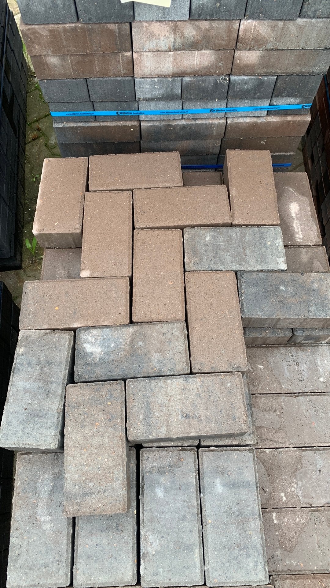Betonklinkers 6cm B-keus, Klinkers, Nieuw, Ophalen of Verzenden, 10 m² of meer