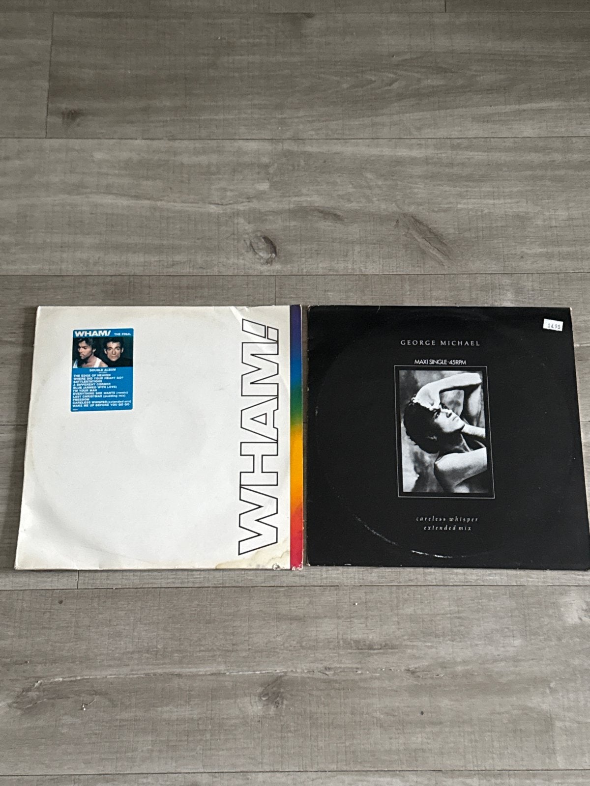 Wham! The Final LP & George Michael Careless Whisper Maxi-Si, Gebruikt, Pop, Ophalen of Verzenden, 12 inch