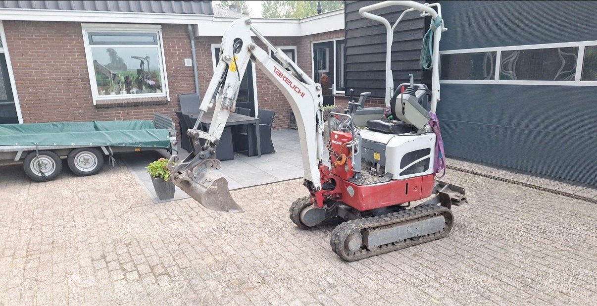 Nette takeuchi, Ophalen, Kraan