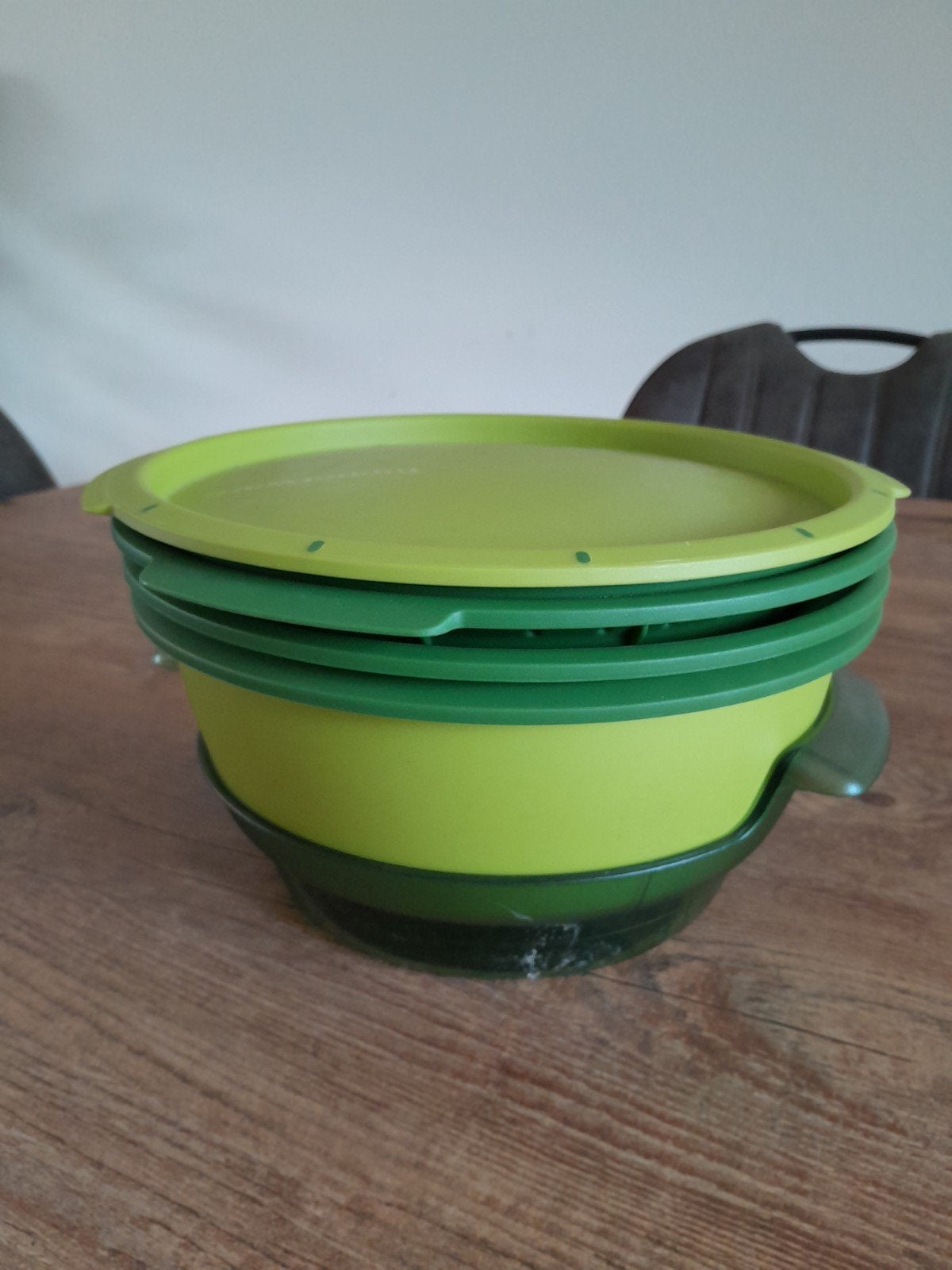 Tupperware Stoompan - Groen, Ophalen of Verzenden, Gebruikt, Groen, Overige typen