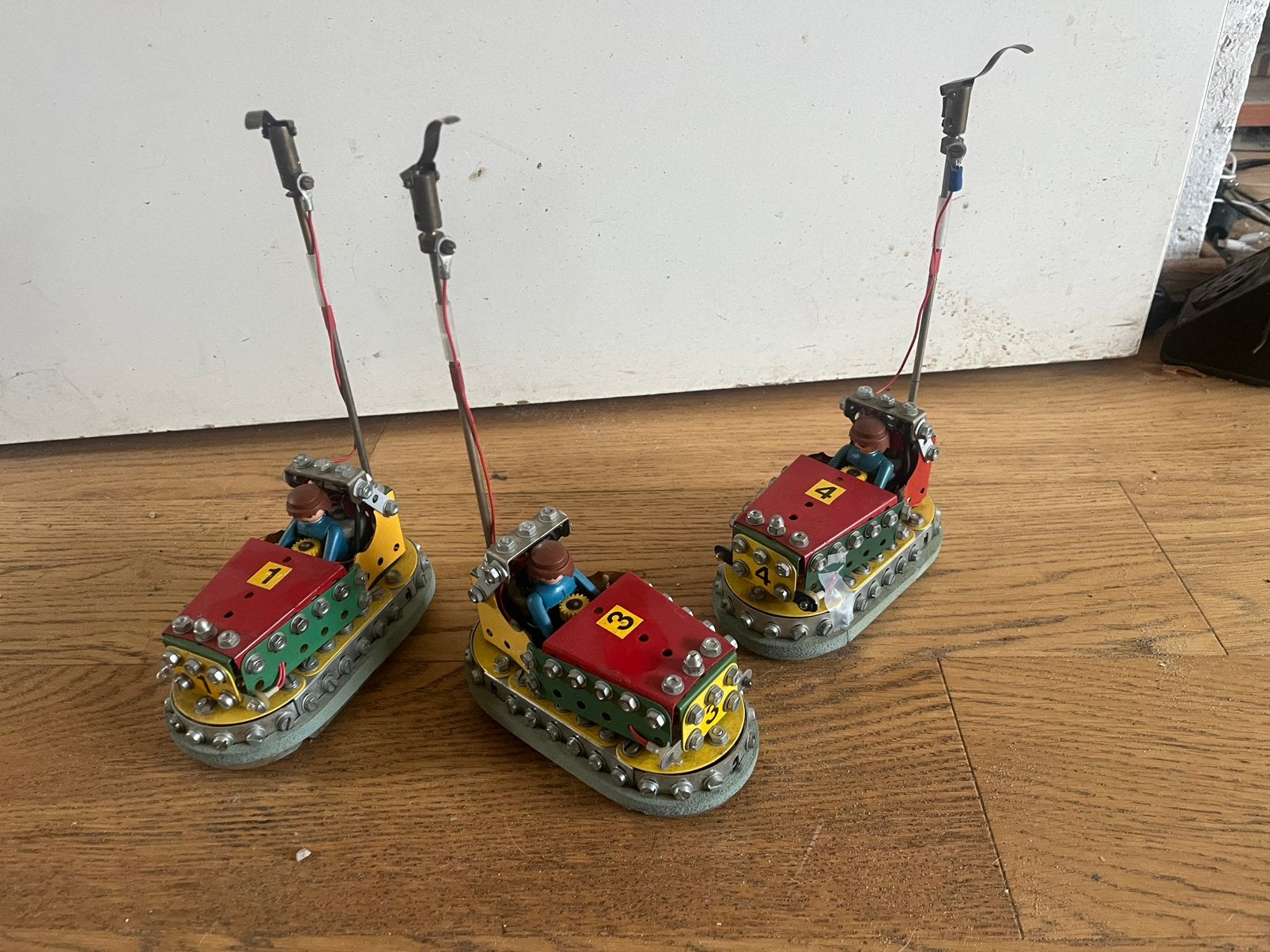 Meccano  botsauto’s, Ophalen, Zo goed als nieuw