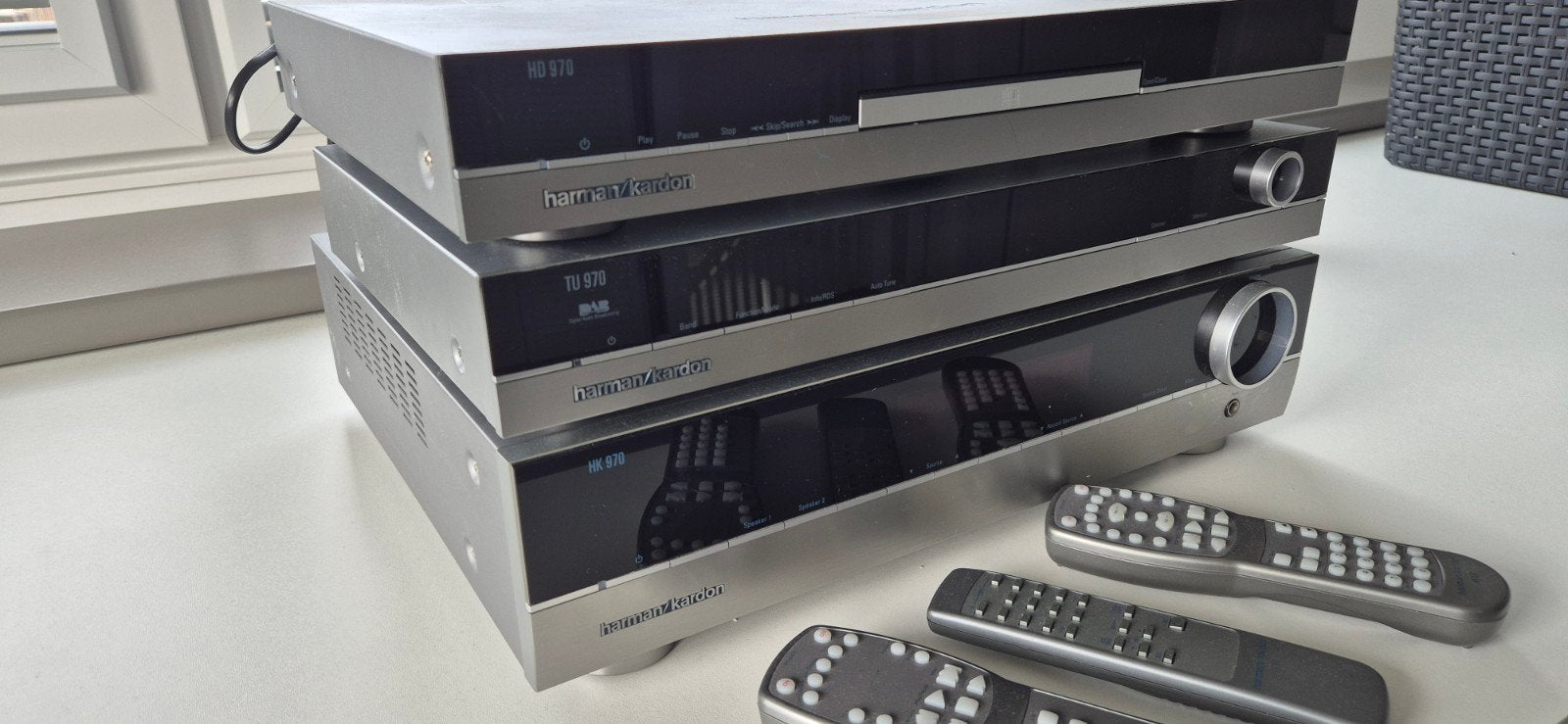 Harman Kardon HD 970, TU 970, HK 970 set, Ophalen, Gebruikt, Tuner of Radio, Overige merken
