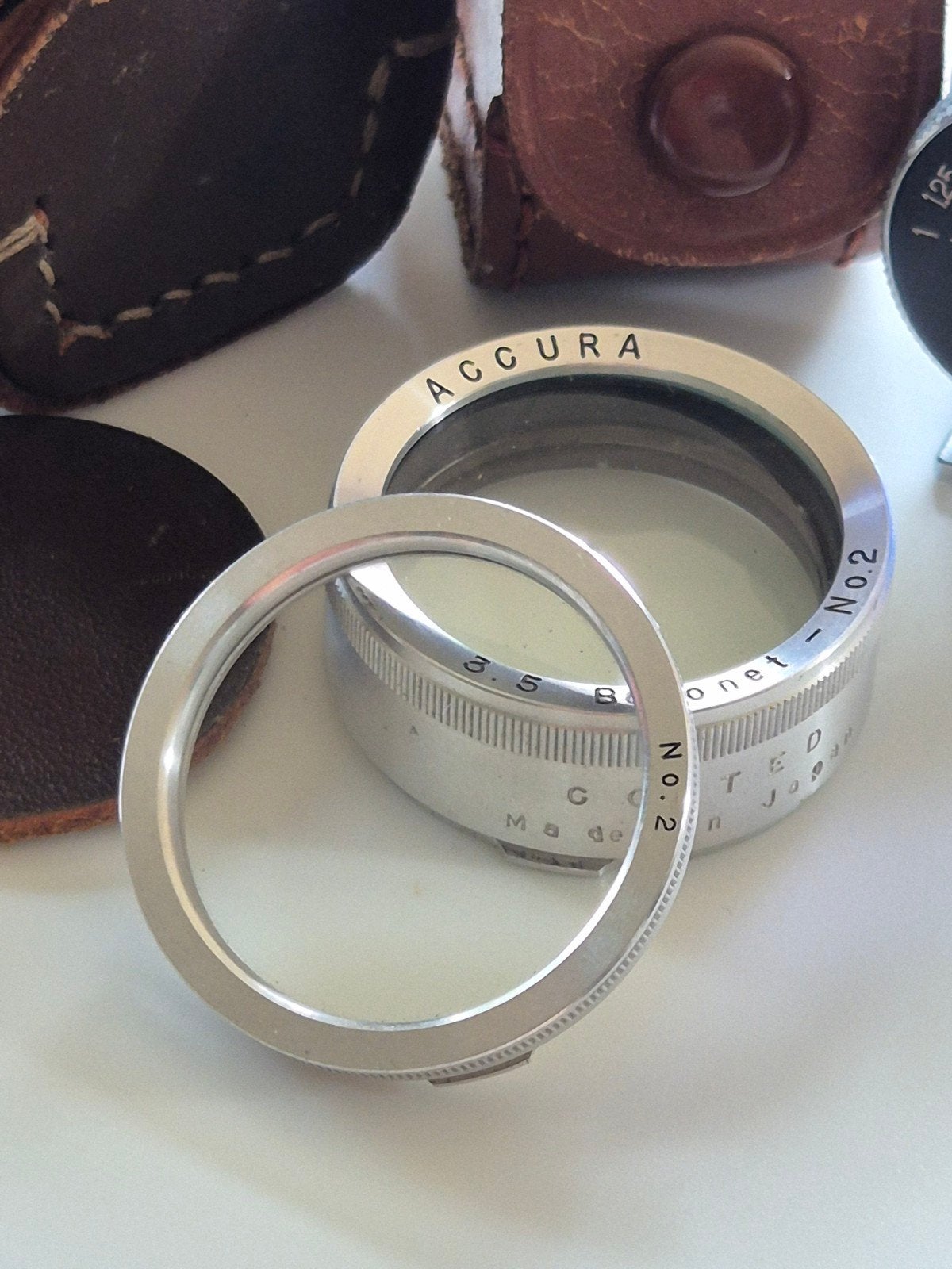Zeldzame Vintage Accura Close-up Set voor Canonet 35, Compact, Onbekend, Ophalen of Verzenden, Zo goed als nieuw