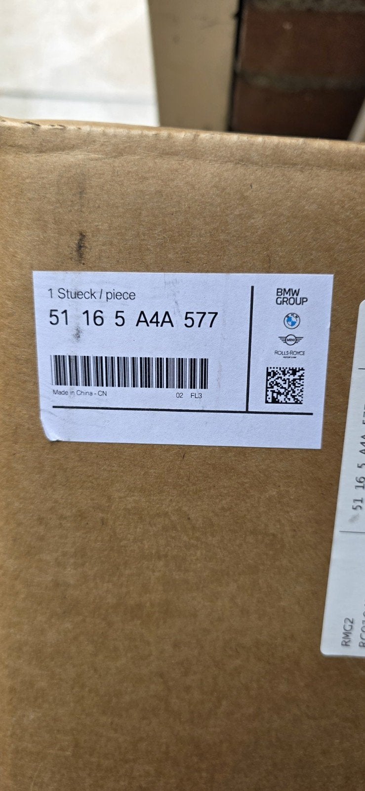 BMW Buitenspiegel links 51165A4A577 nieuw, Ophalen of Verzenden, Nieuw, BMW