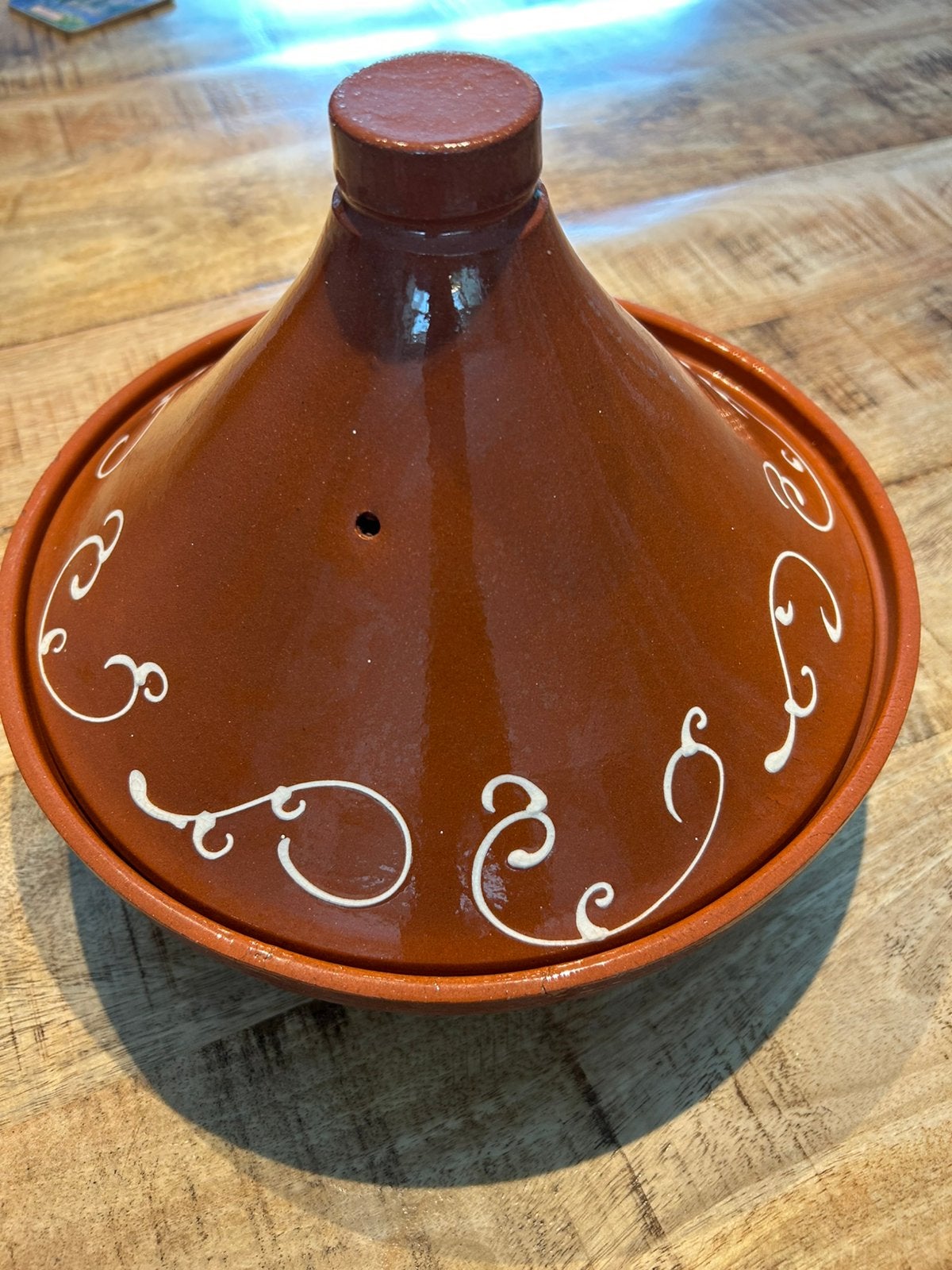 Tajine 28 cm, Ophalen, Met deksel, Tajine, Zo goed als nieuw