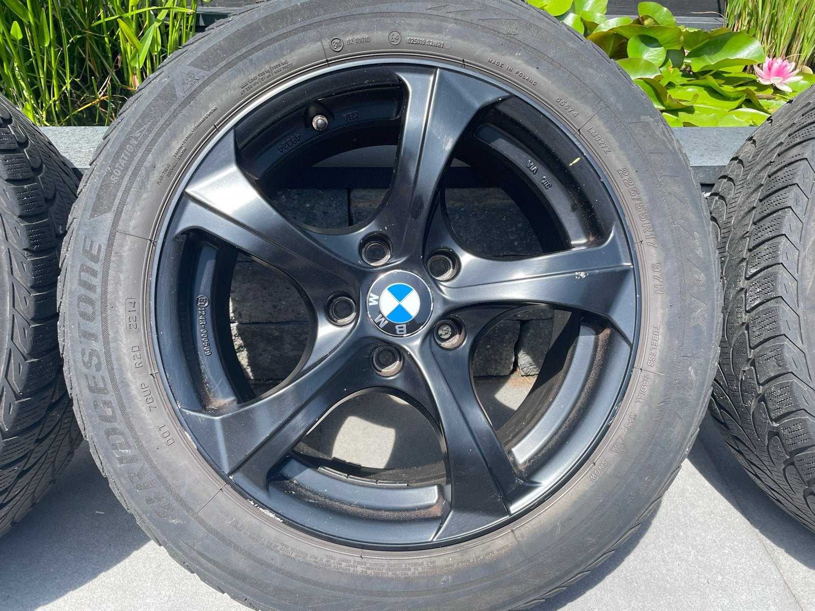 Mak Munich 17 inch BMW velgen met winterband, Auto-onderdelen, Banden en Velgen, Ophalen, Gebruikt, Banden en Velgen, 17 inch