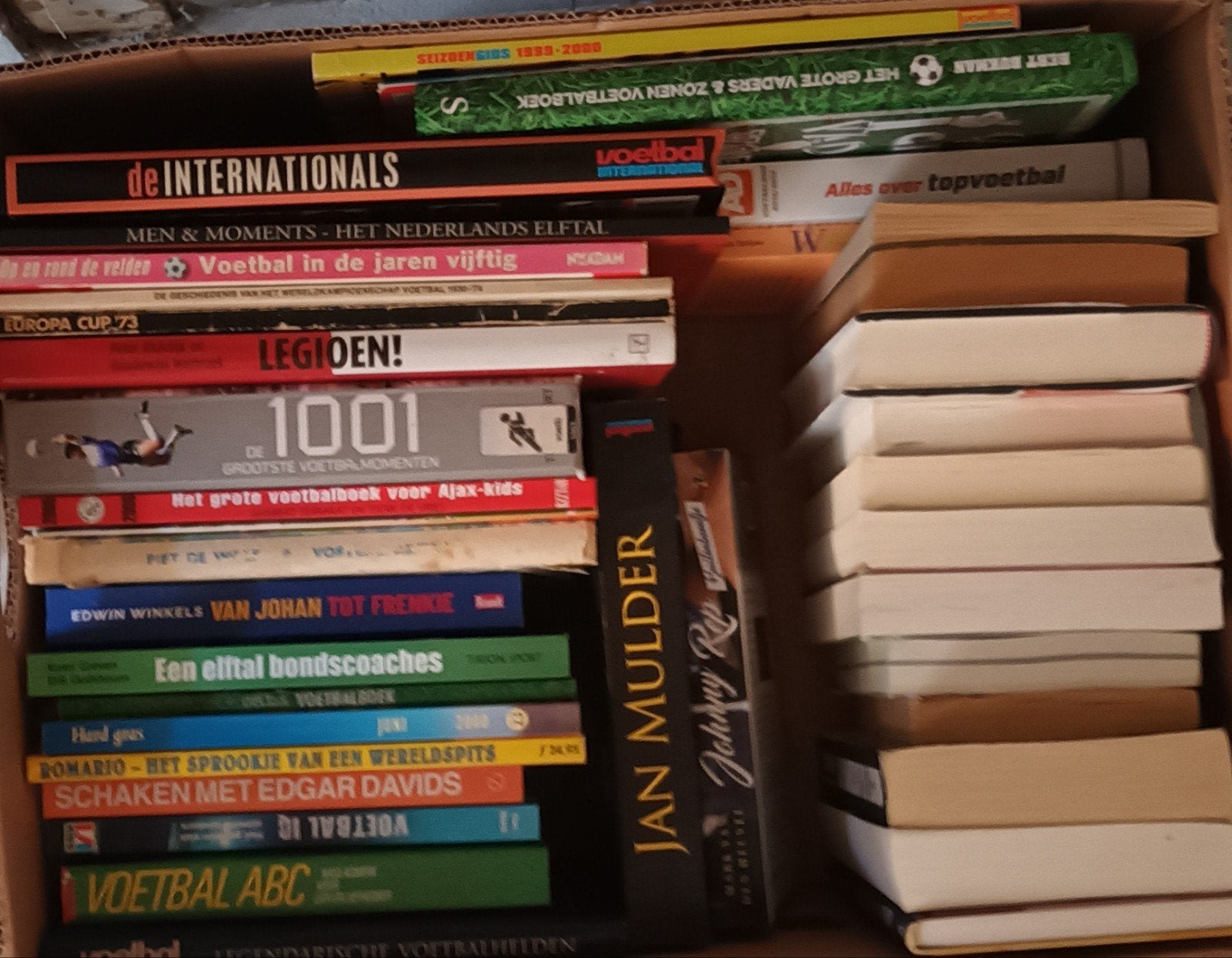 Partij voetbal boeken, Ophalen of Verzenden, Gelezen, Sport, Hobby en Vrije tijd
