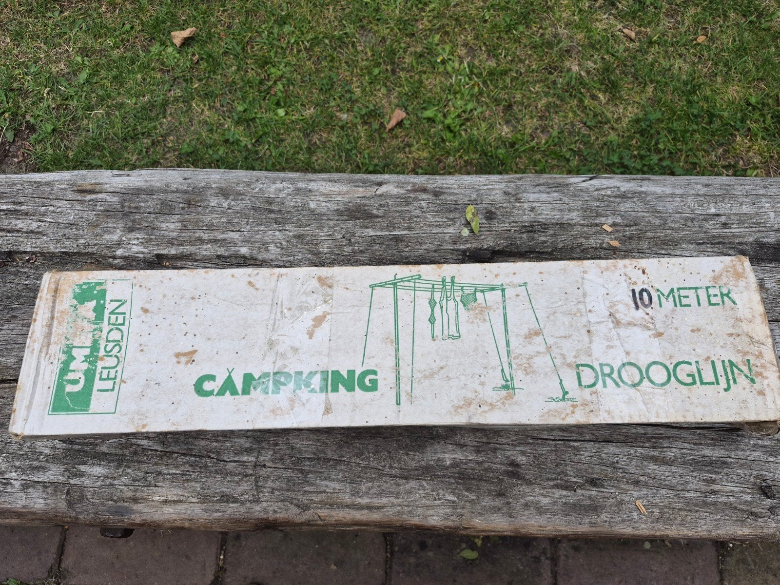 Nostalgische Campking Waslijn 10 meter - Nieuw in doos, Caravans en Kamperen, Ophalen of Verzenden, Nieuw