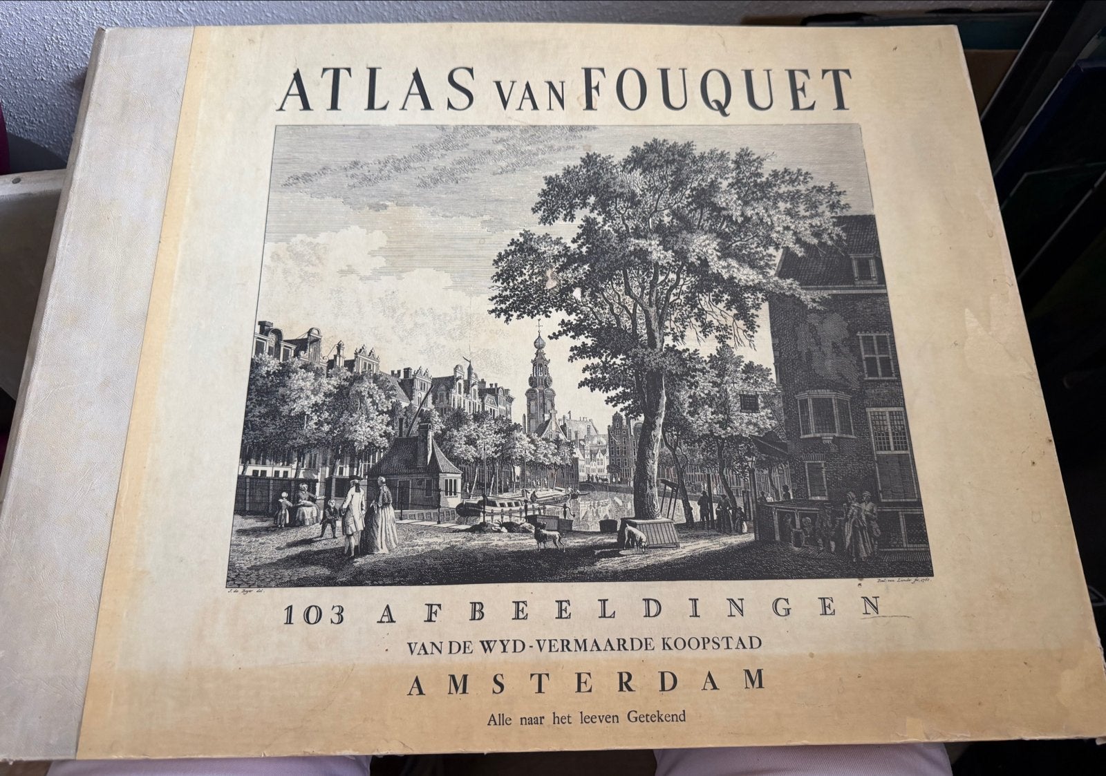 Atlas van Fouquet: 103 Afbeeldingen Oud Amsterdam, Overige atlassen, Voor 1800, Nederland, Ophalen