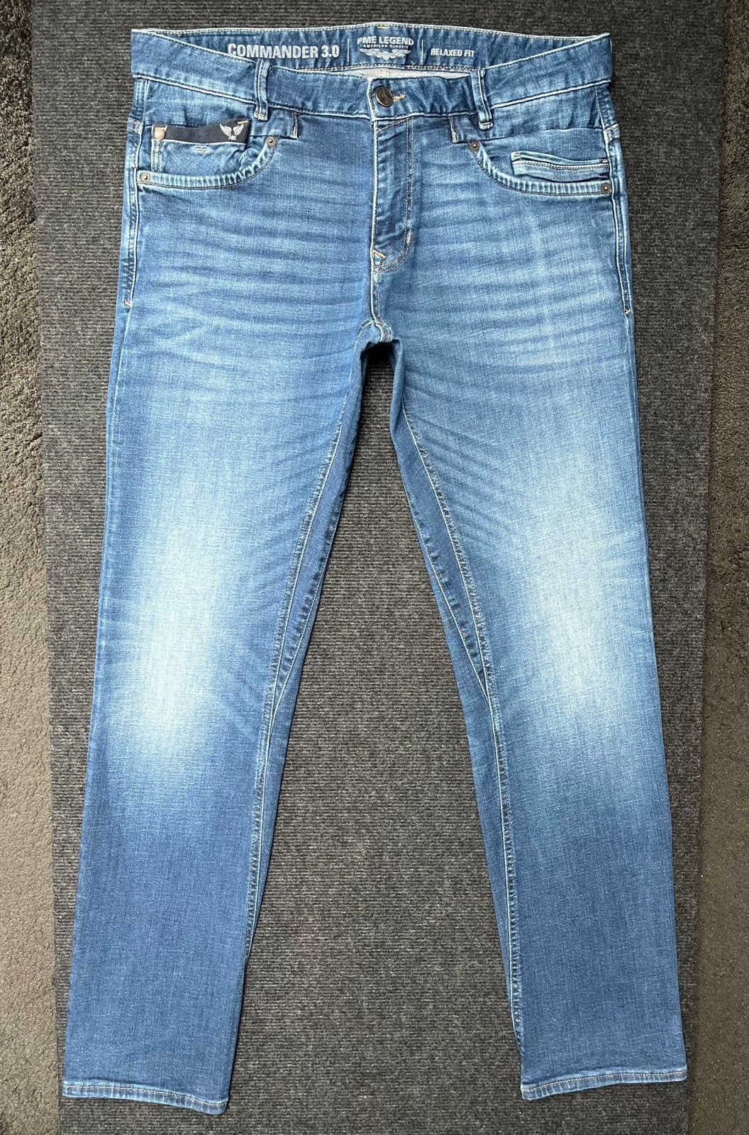 PME Legend Commander 3.0 stretch jeans 36/34 (NIEUW), Ophalen of Verzenden, Nieuw, Blauw, W36 - W38 (confectie 52/54)