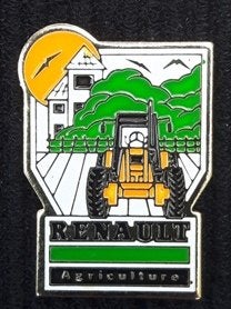 Renault Agriculture pin, Verzenden, Nieuw, Transport, Speldje of Pin