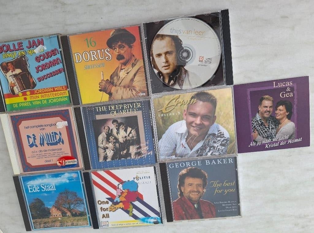 9 Nederlandstalige CD's o.a. George Baker, Ede Staal, Doris, Cd's en Dvd's, Ophalen of Verzenden, Gebruikt, Levenslied of Smartlap
