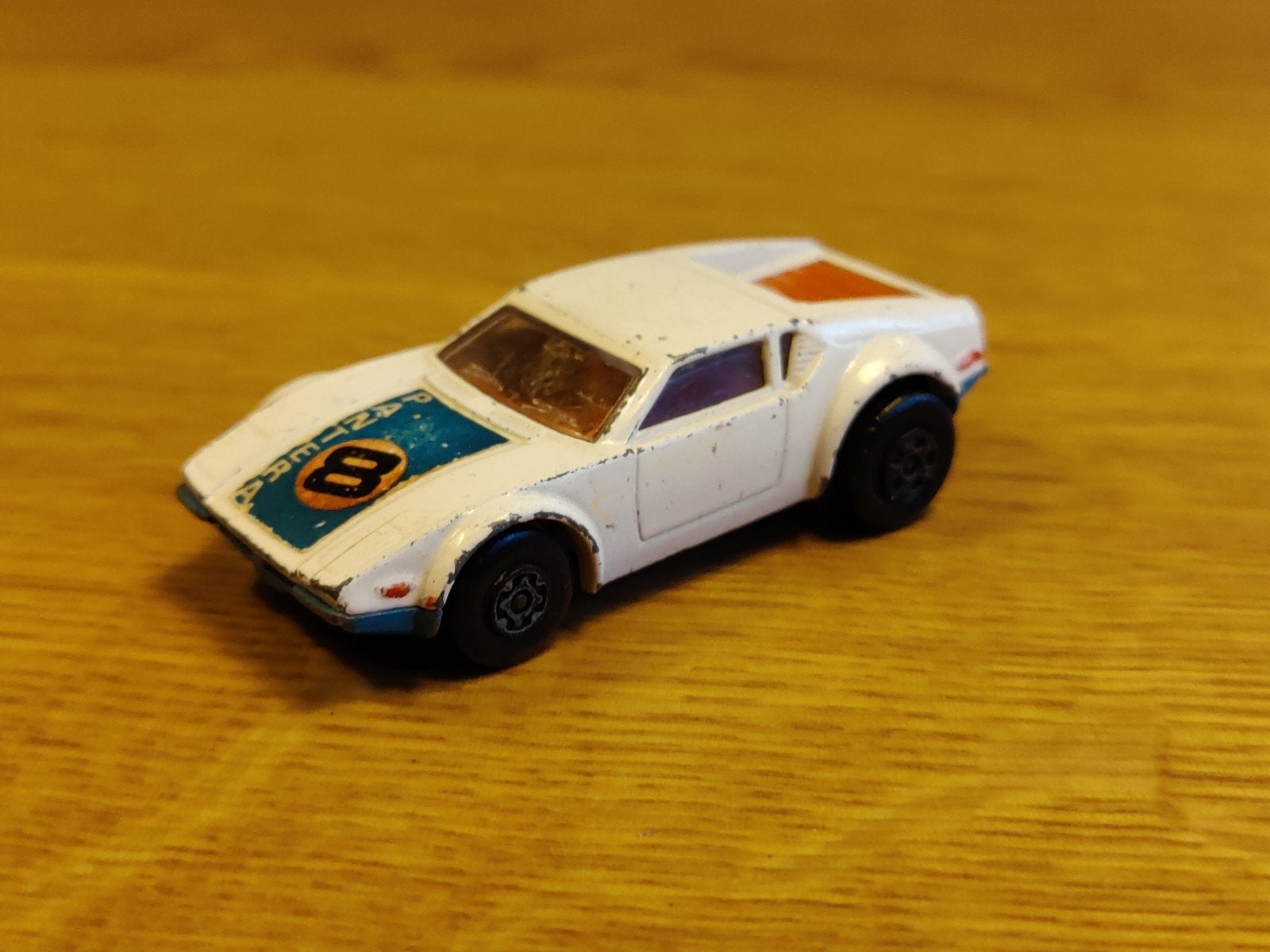 Matchbox De Tomaso Pantera, Ophalen of Verzenden, Zo goed als nieuw, Auto