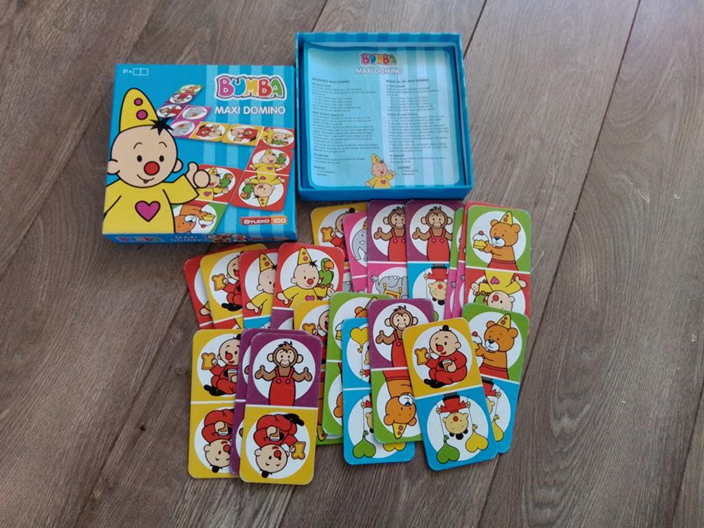 Bumba Maxi Domino - Leuk en leerzaam spel voor kinderen, Ophalen of Verzenden