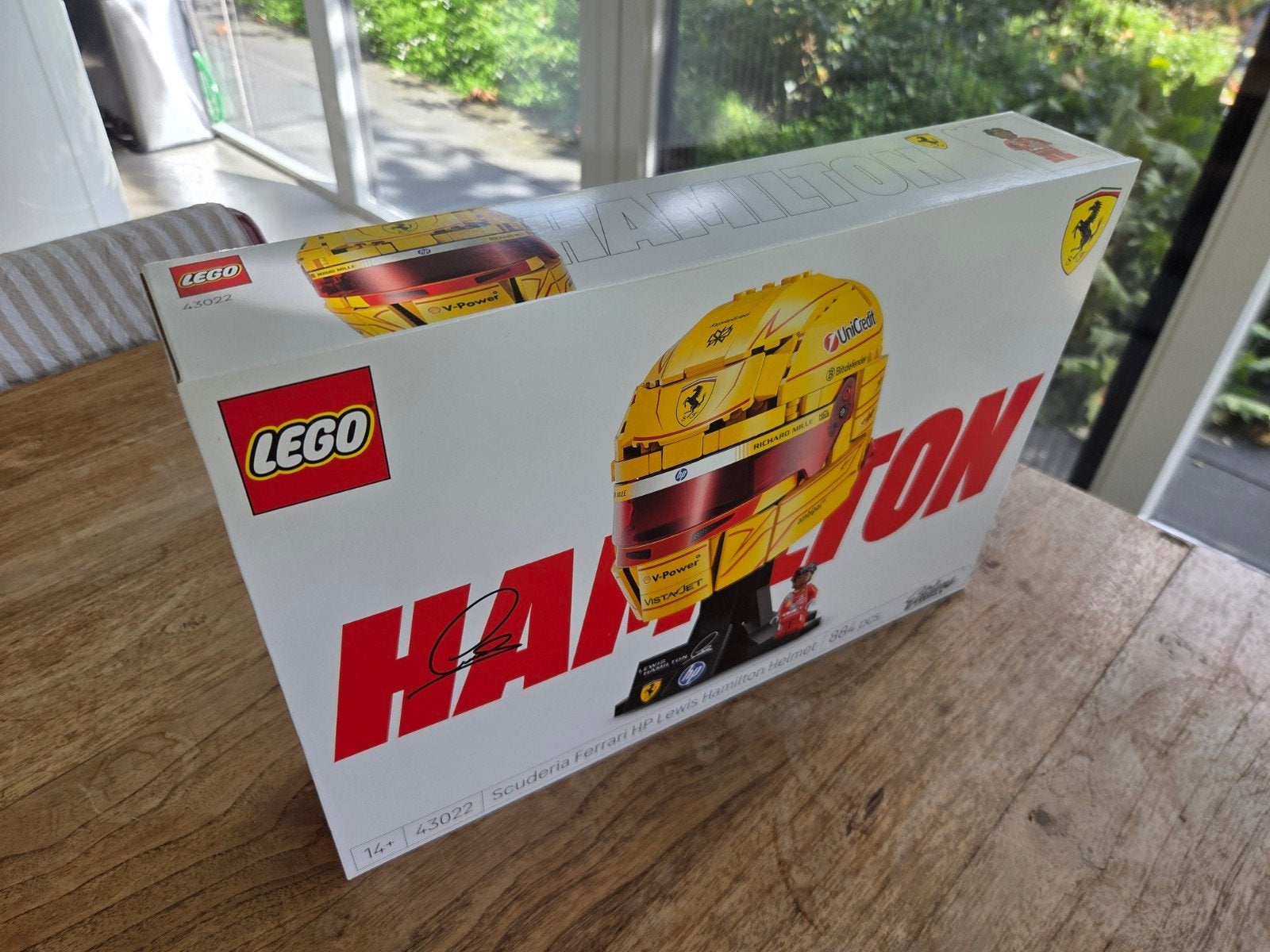 Lego 43022 Scuderia Ferrari HP Lewis Hamilton Helm, Inclusief doos, Overige thema's, Lego, Nieuw