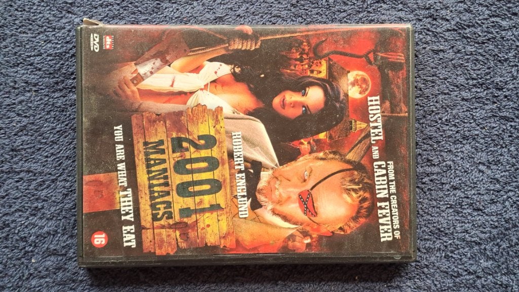 2001 Maniacs "Robert Englund", Cd's en Dvd's, Dvd's | Horror, Alle leeftijden, Ophalen of Verzenden, Zo goed als nieuw, Overige genres