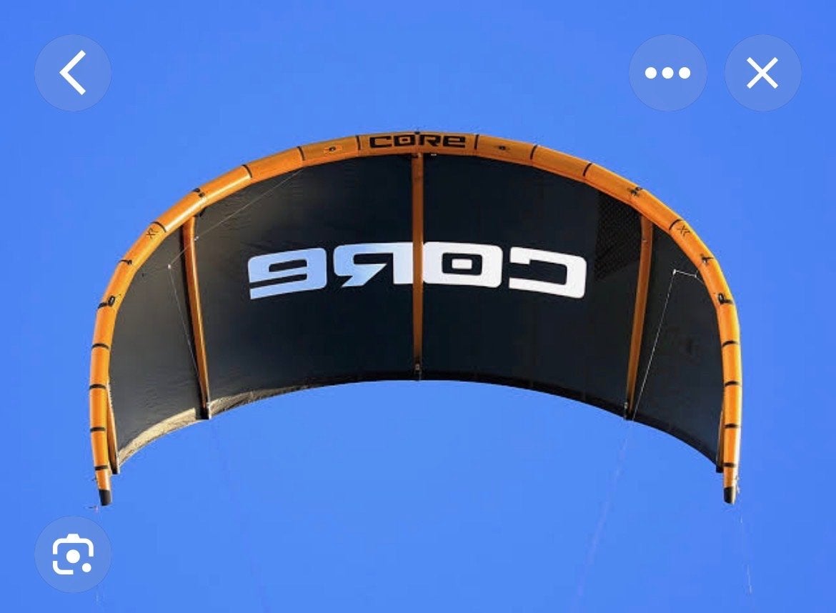 Gezocht: Core XR Pro 12m kite, Watersport en Boten, Kitesurfen, Ophalen, Gebruikt, Geen board, Kite
