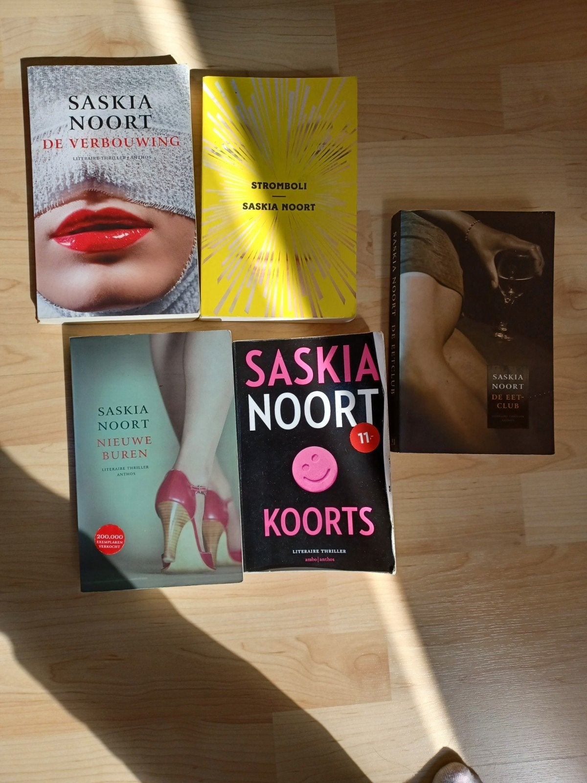 Saskia Noort Thriller Boekenpakket - 5 Spanningvolle Titels, Ophalen of Verzenden, Gelezen, Saskia Noort, Nederland