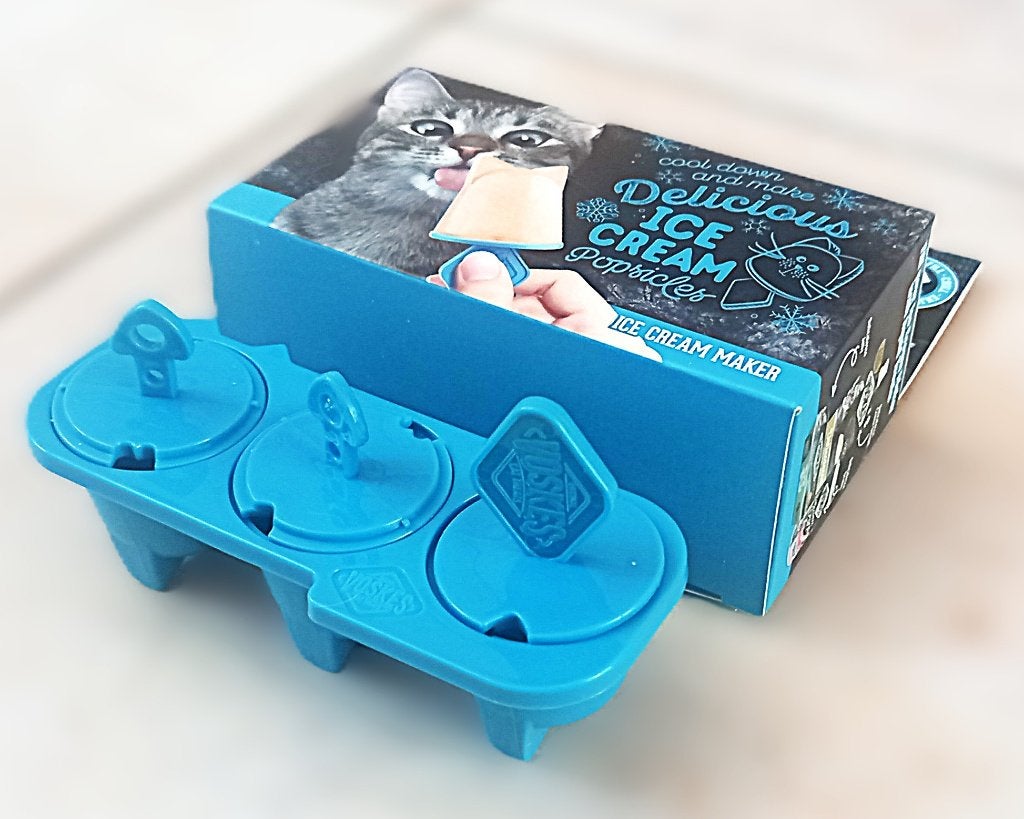 Voskes Ice Cream Maker - ijsvormpjes - DIY ijslollies kat, Ophalen of Verzenden, Zo goed als nieuw