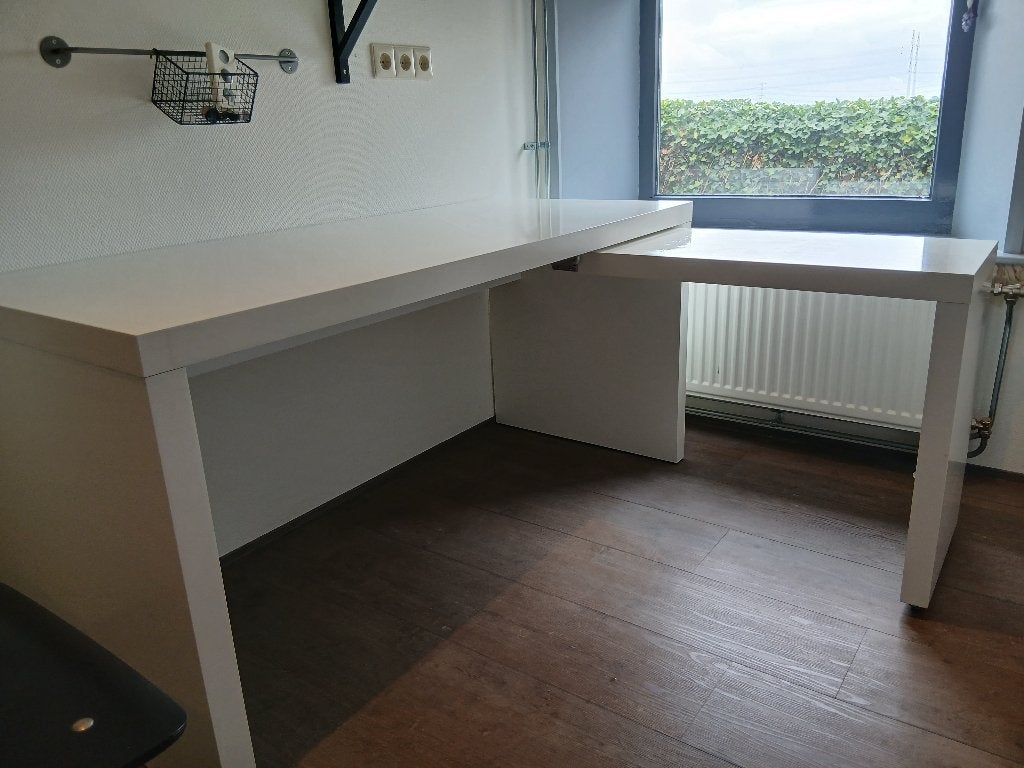 bureau wit Ikea, Ophalen, Gebruikt, 150 cm, 65 cm