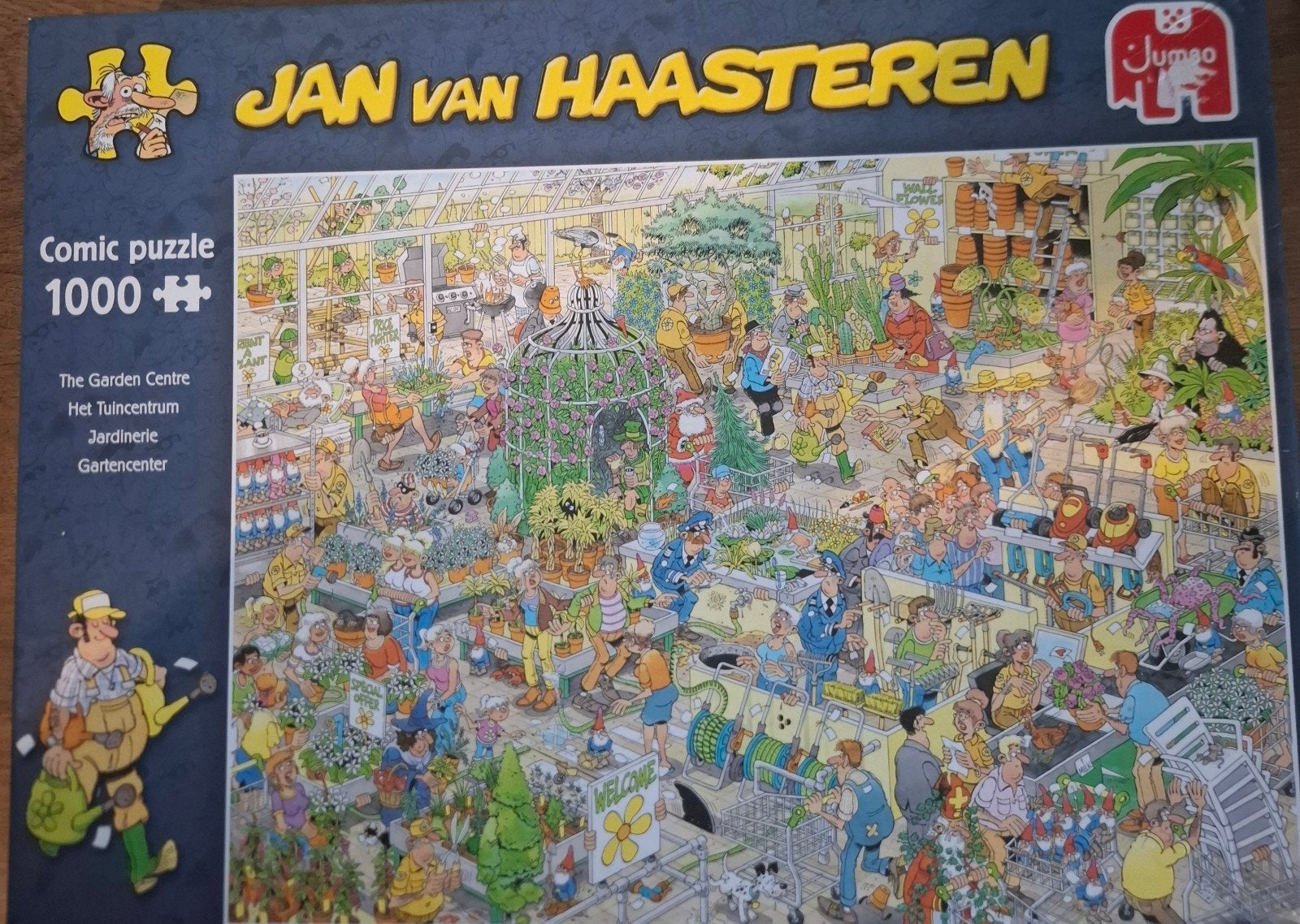 jan van haasteren, Hobby en Vrije tijd, Denksport en Puzzels, Ophalen of Verzenden, 500 t/m 1500 stukjes, Zo goed als nieuw, Legpuzzel
