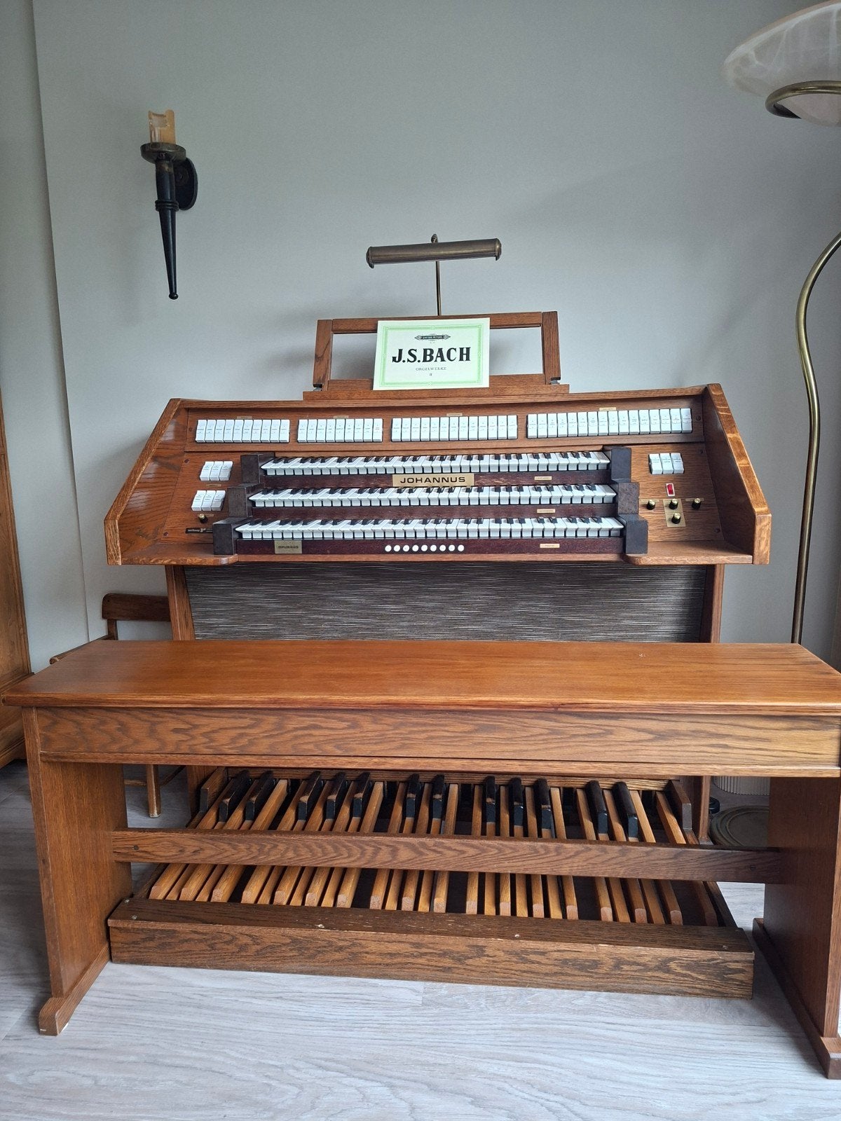 Johannus 243 analoog 3-klaviers orgel, Ophalen, Gebruikt, 3 klavieren, Orgel