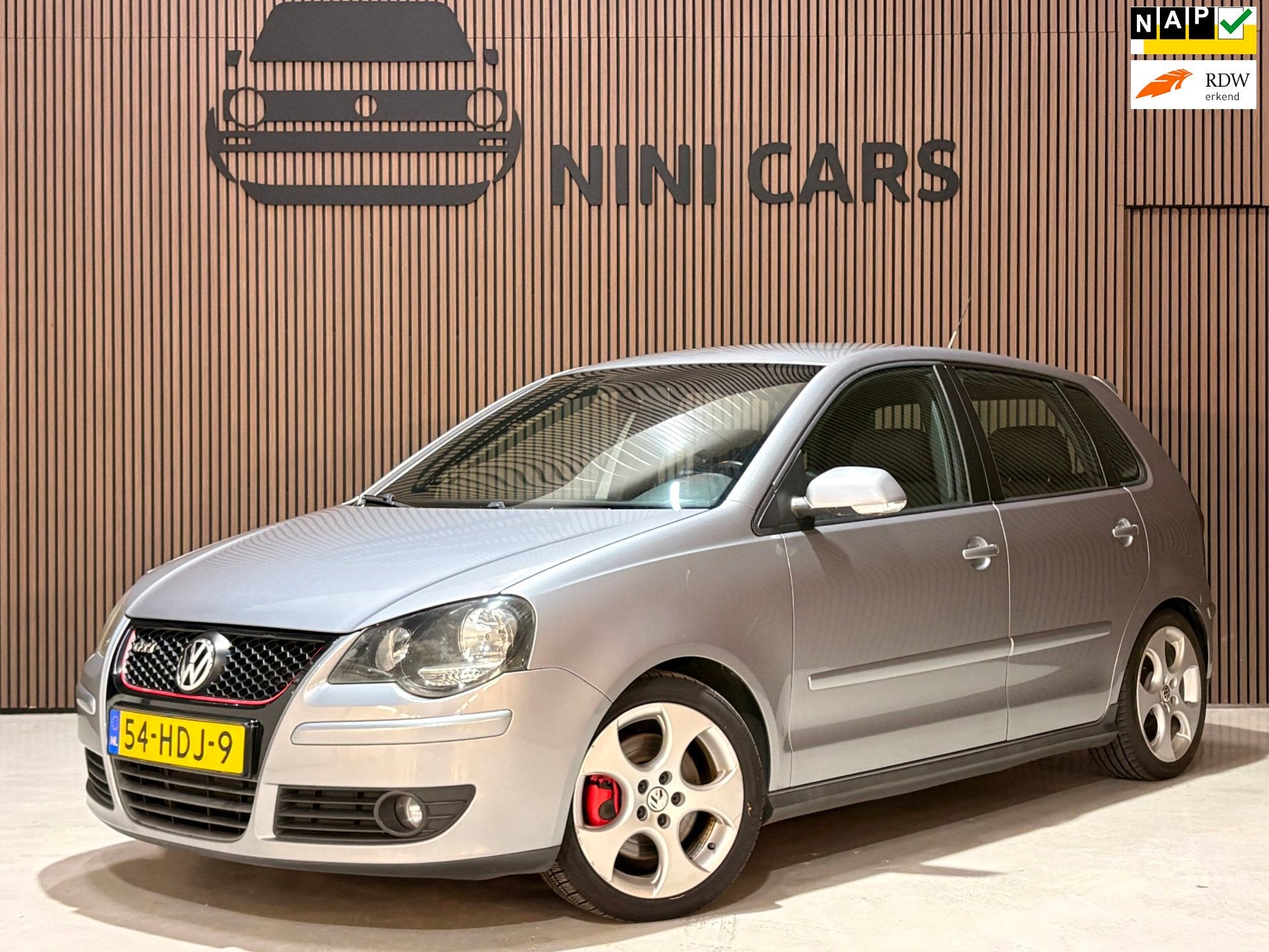 Volkswagen Polo 1.8 TURBO GTI Origineel nl/5drs cruise contr, Auto's, 4 cilinders, 150 pk, 610 kg, Origineel Nederlands