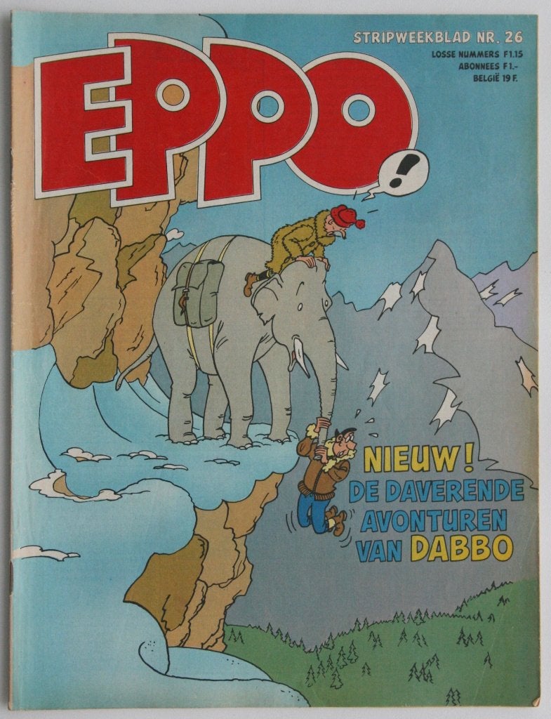 Stripweekblad Eppo 1978 nr. 26, Eén stripboek, Ophalen of Verzenden, Gelezen