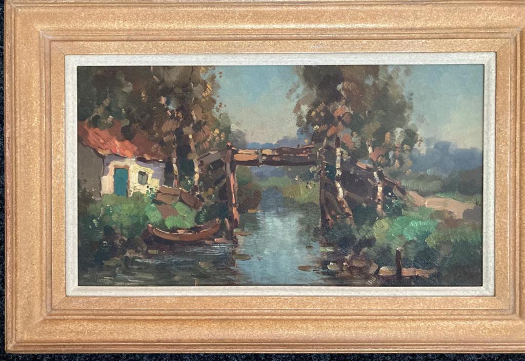 Brug Giethoorn, Henk Welther, Aris Knikker, Ophalen of Verzenden