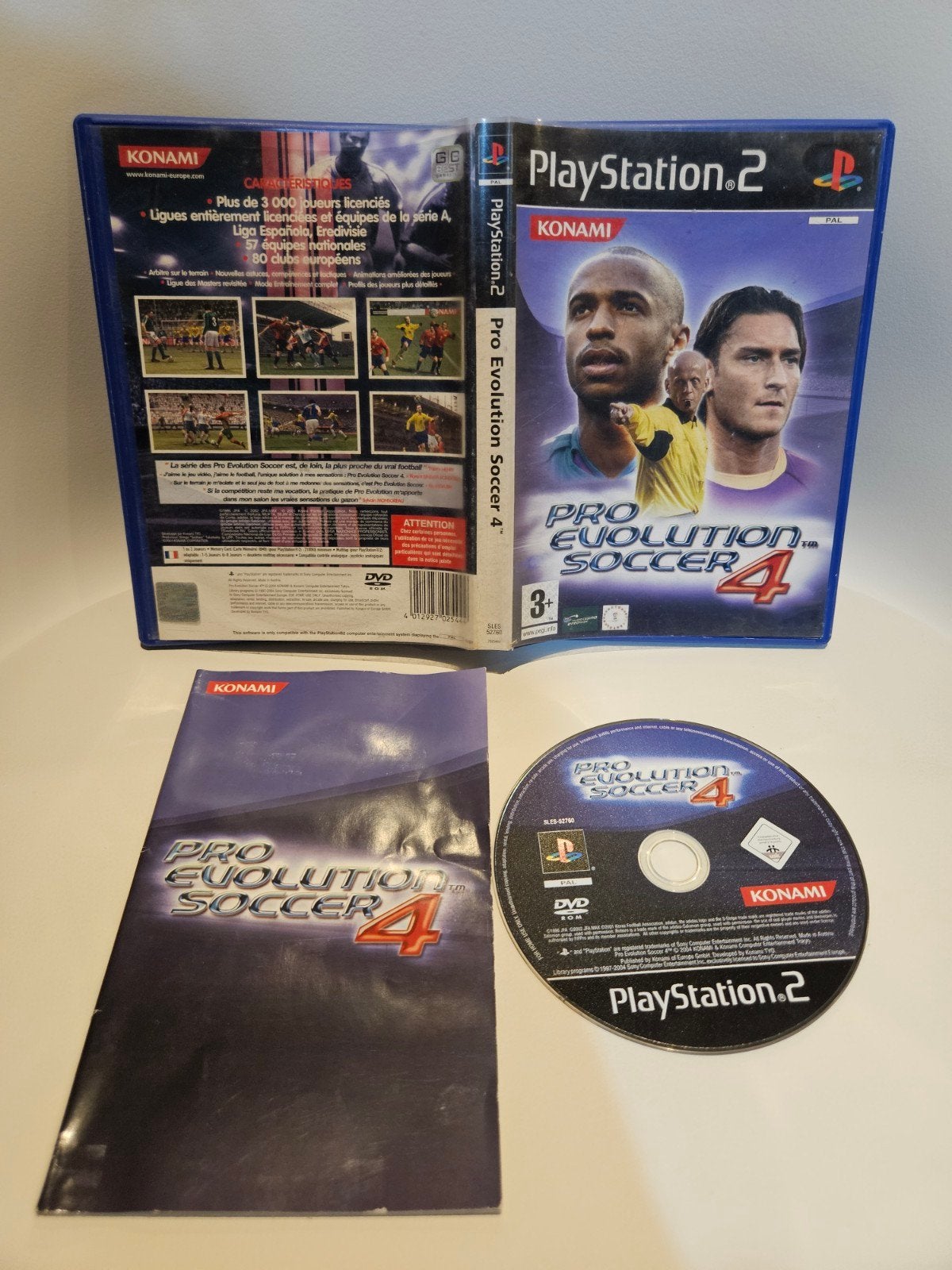 Pro Evolution Soccer 4 PS2, Ophalen of Verzenden, Zo goed als nieuw, Sport, 3 spelers of meer