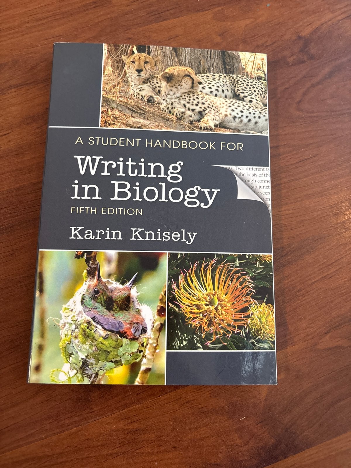 Writing in Biology - Vijfde Editie, Boeken, Ophalen of Verzenden, Beta, Zo goed als nieuw, HBO