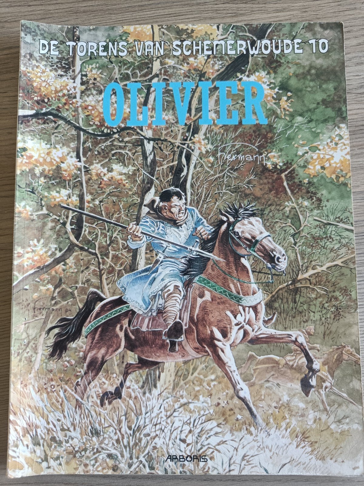 De Torens van Schemerwoude 10 - Olivier (Hermann), Eén stripboek, Ophalen of Verzenden, Zo goed als nieuw, Hermann