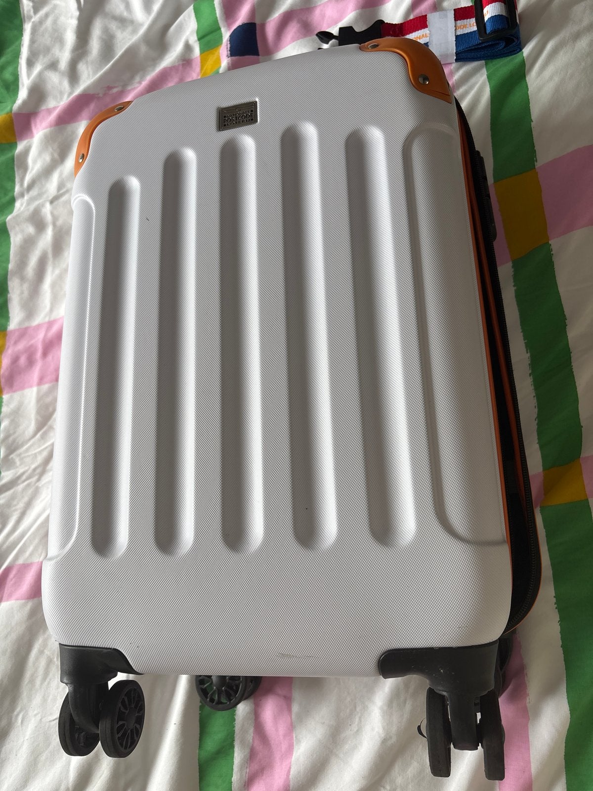 Postcode Loterij Handbagage Koffer met Band, Hard kunststof, Nieuw, Minder dan 50 cm, Ophalen of Verzenden