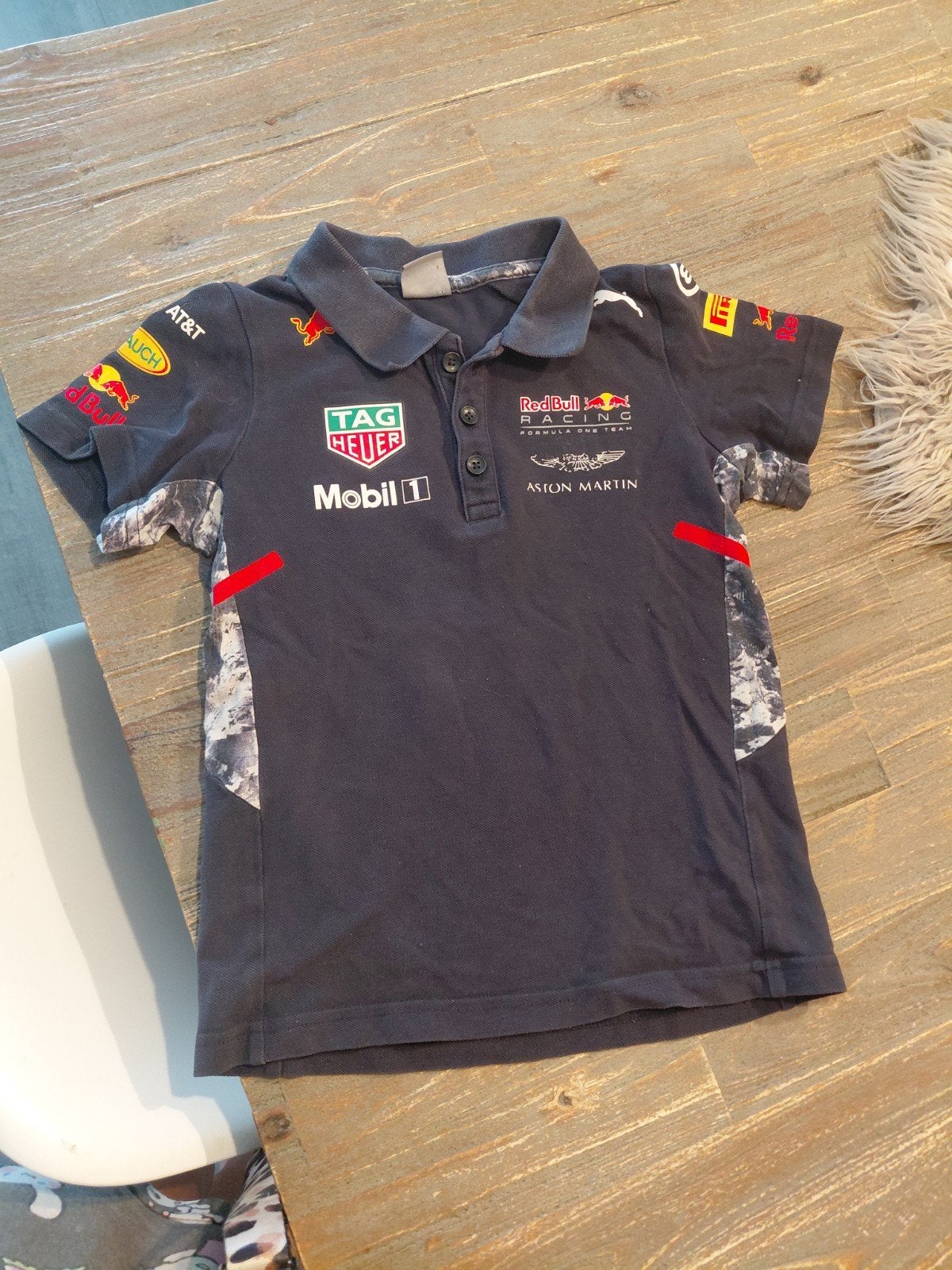 redbull racing shirt, Ophalen of Verzenden, Zo goed als nieuw, Blauw