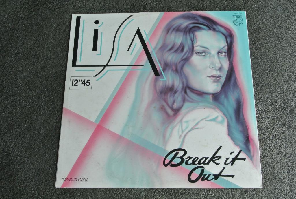 Lisa – Break It Out (12"), Maxi-single, 1980 - 1989, Dance, Ophalen of Verzenden