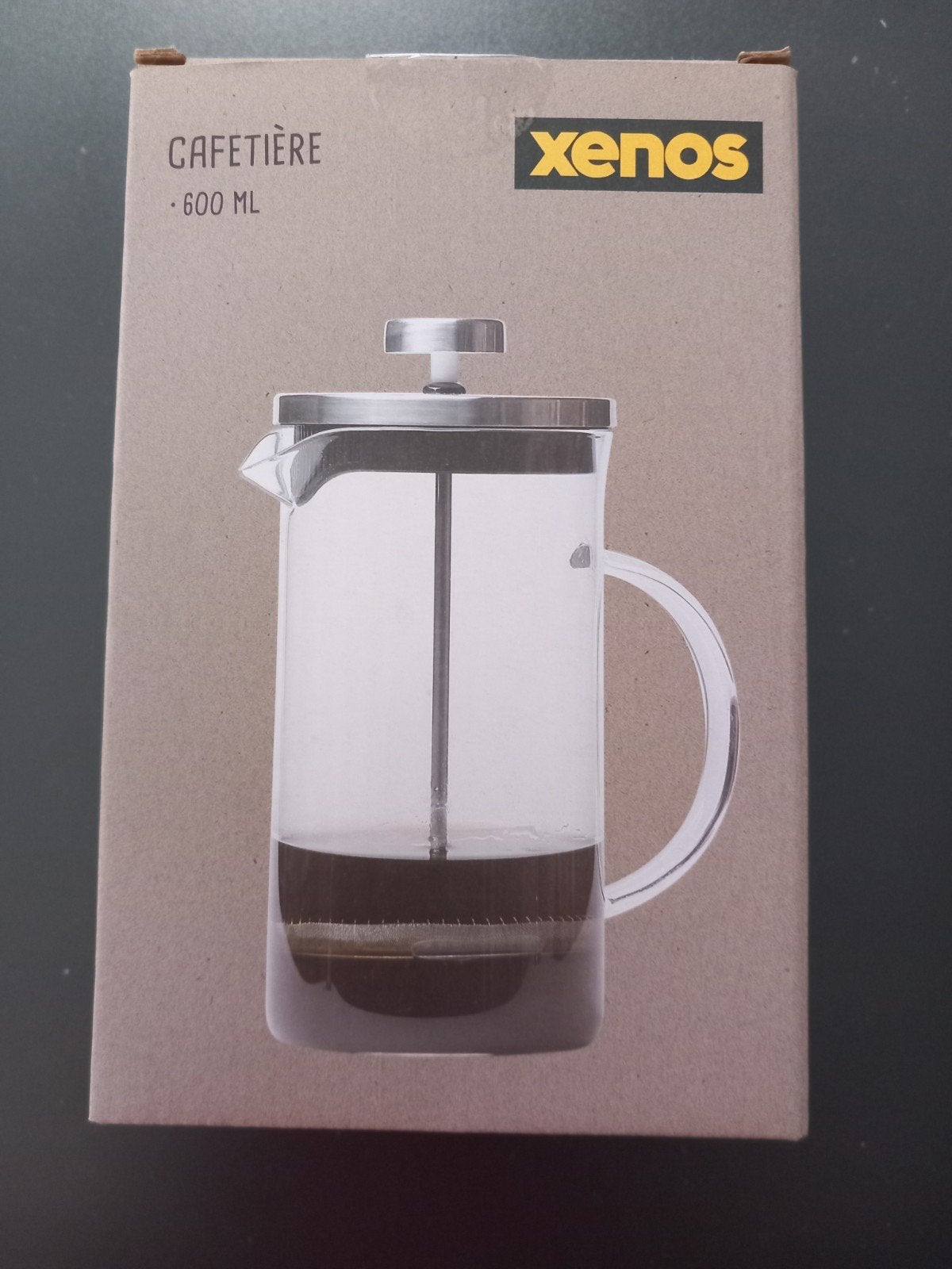 Nieuwe cafetiere 600 ml, Ophalen of Verzenden, Nieuw, Koffiemachine