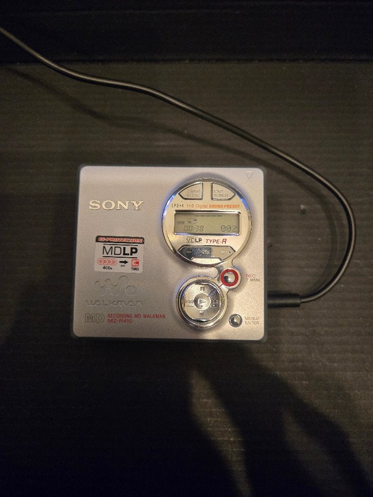 Sony minidisc speler MZ-R410, Ophalen of Verzenden, Minidisc-speler