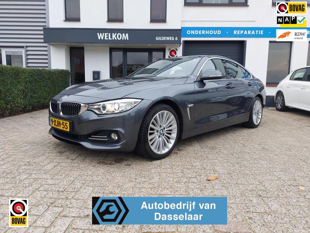 BMW 4-serie Gran Coupé 435i High Executive NAP, Auto's, Achterwielaandrijving, Gebruikt, Euro 6, 93 €/maand