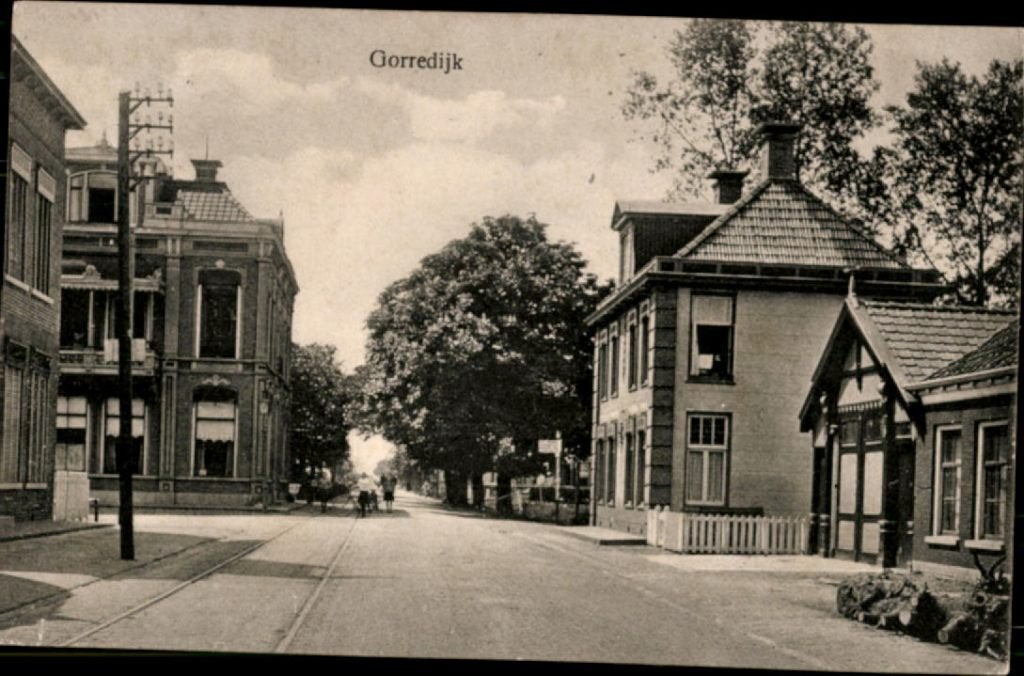 gorredijk, kvr9-4498, Verzenden, 1920 tot 1940, Gelopen, Friesland