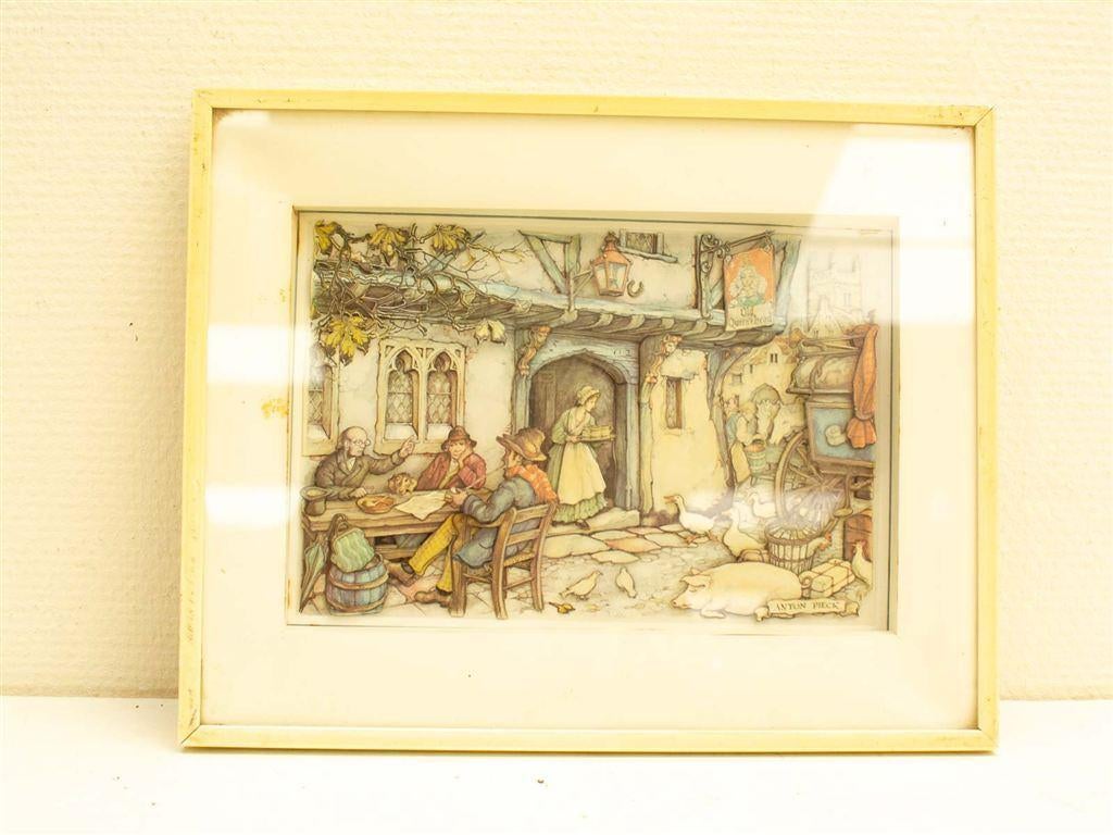 Anton piek 3 d schilderij 31842, Ophalen of Verzenden, Gebruikt, Schilderij