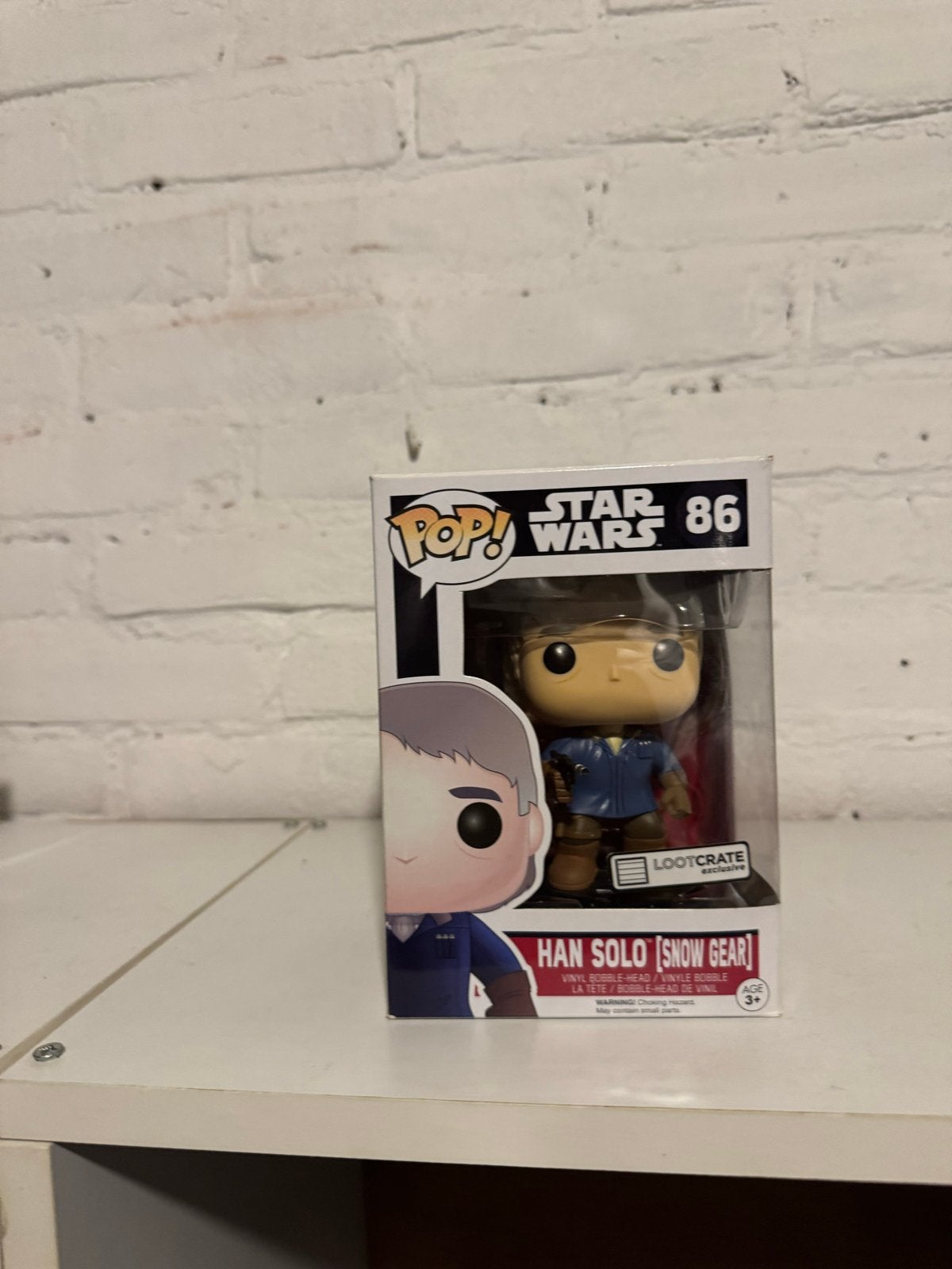 Funko Pop! Star Wars 86 Han Solo [Snow Gear] Lootcrate, Ophalen of Verzenden, Nieuw