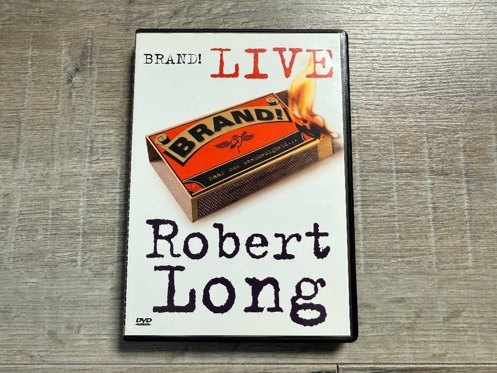 DVD Robert Long - Brand Live, Alle leeftijden, Ophalen of Verzenden, Zo goed als nieuw, Komedie