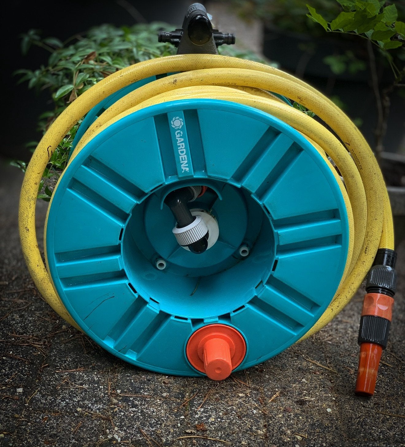 GARDENA MUURHASPEL 3/4  MET KOPPELINGEN, Tuin en Terras, Ophalen, Gebruikt
