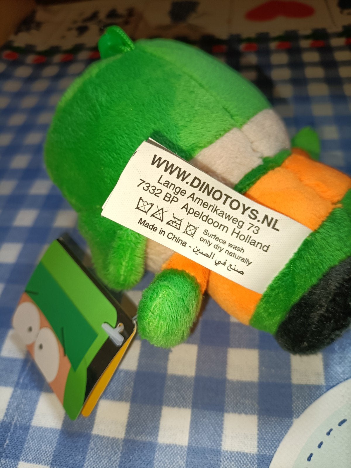 South Park sleutelhanger knuffeltje nieuw met kaartje 13 cm, Ophalen of Verzenden